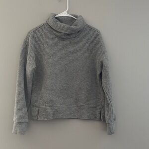 CALIA by Carrie Underwood Charcoal Cowl Neck Sweater